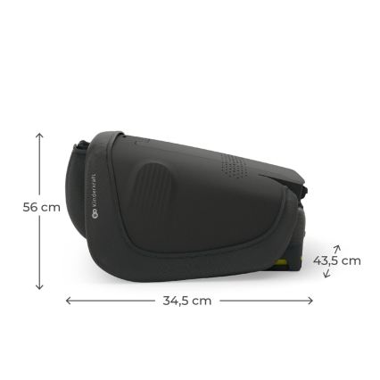KINDERKRAFT - Skládací autosedačka UNITY 2 i-Size 100-150 cm černá