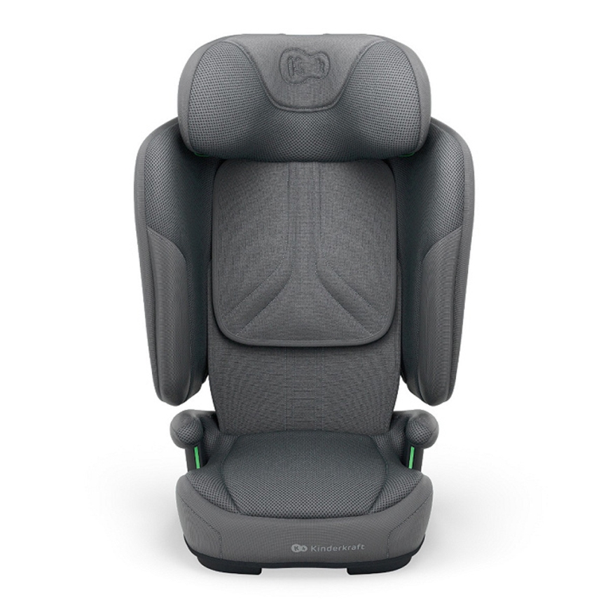 KINDERKRAFT - Skládací autosedačka UNITY 2 i-Size 100-150 cm šedá