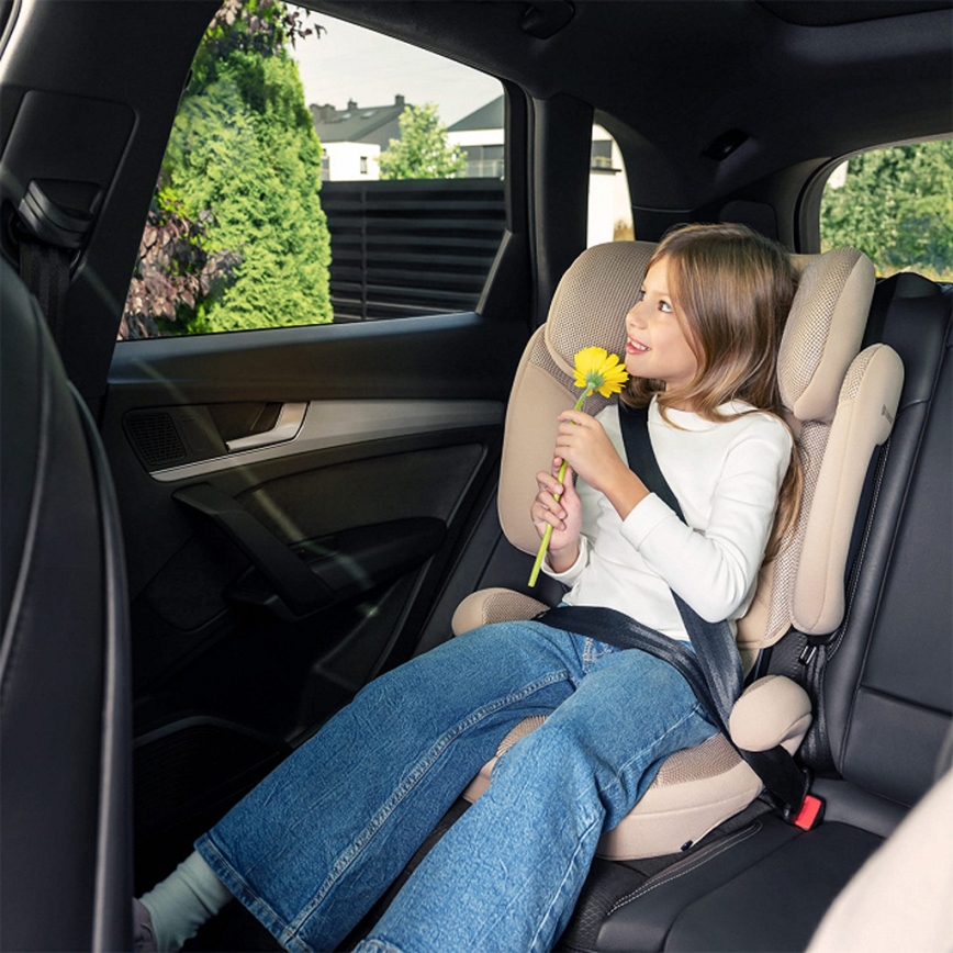 KINDERKRAFT - Skládací autosedačka XPAND 2 PRO 100-150 cm béžová