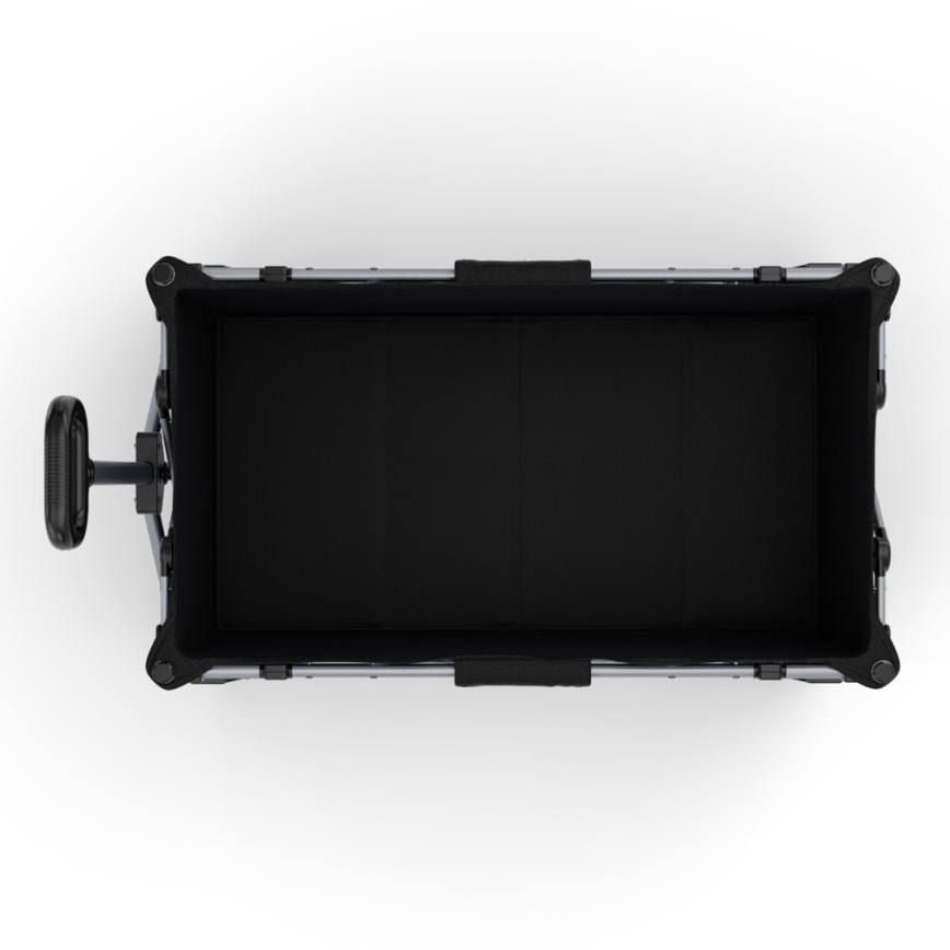 KINDERKRAFT - Skládací přepravní vozík WAGON ROLLSTER černá