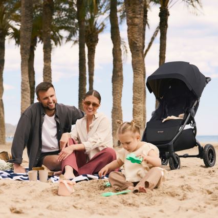 KINDERKRAFT - Sportovní kočárek MITZY Air Black