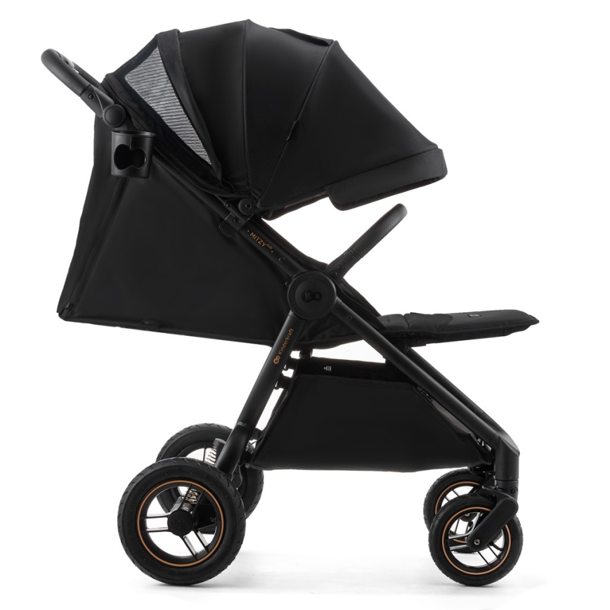 KINDERKRAFT - Sportovní kočárek MITZY Air Black