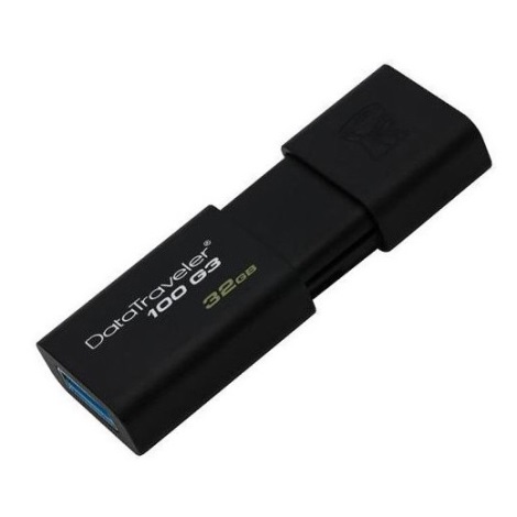 Kingston - Flash Disk DATATRAVELER 100 G3 USB 3.0 32GB černá