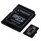 Kingston - MicroSDHC 16GB Canvas Select Plus U1 80MB/s + SD adaptér