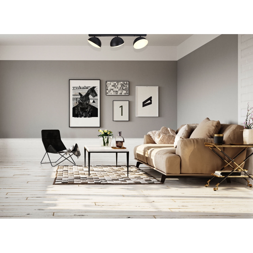 LED Bodové svítidlo CROWD 3xLED/20W/230V černá