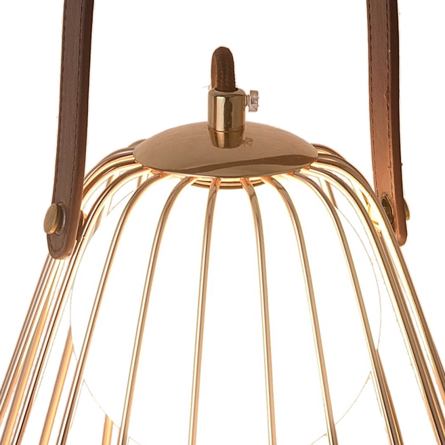 Nástěnná lampa MEMORY 1xG9/4W/230V zlatá/hnědá
