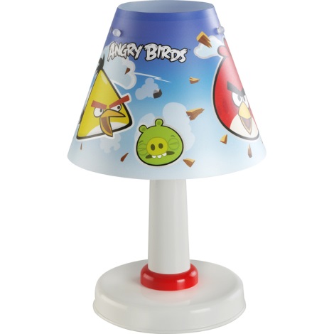 Klik 21881 - Dětská stolní lampa ANGRY BIRDS E14/40W