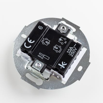 Kliklap - Retro schodišťový vypínač bez rámečku č. 6 zelená