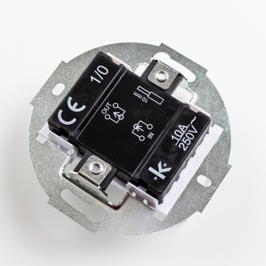 Kliklap - Retro tlačítko bez rámečku zelená