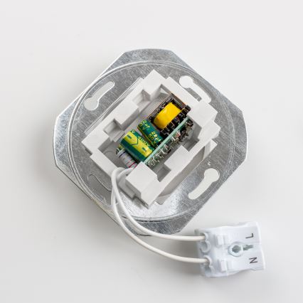 Kliklap - Retro USB zásuvka A+C s rámečkem černá