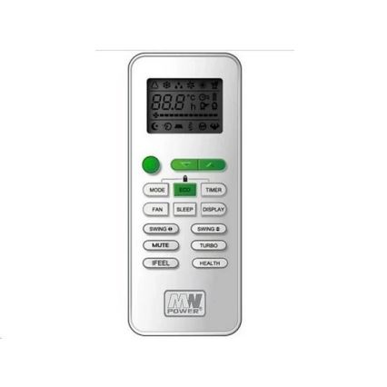 Klimatizace 09K V1 2,6 kW 9000 BTU Wi-Fi Tuya bílá + dálkové ovládání