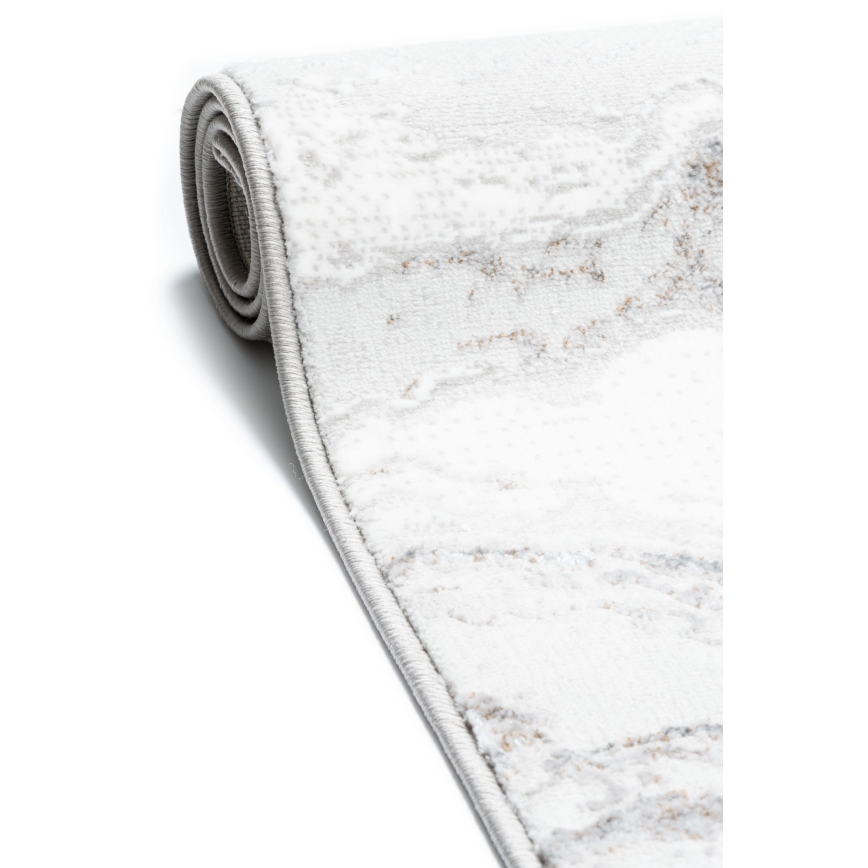 Koberec CREATION 200x290 cm 1950g/m2 šedá/hnědá/mramorový vzor