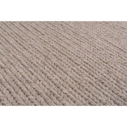 Koberec FIR WOOL 120x170 cm 2600 g/m2 béžová/přírodní