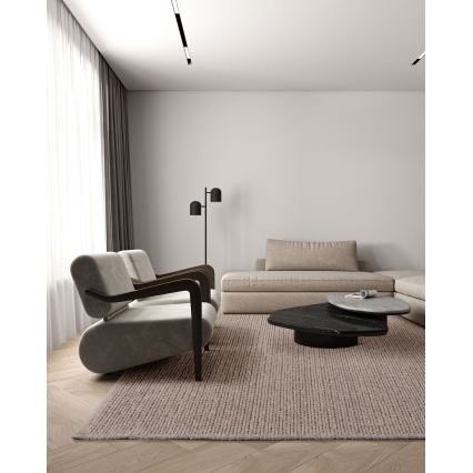 Koberec FIR WOOL 160x230 cm 2600 g/m2 béžová/přírodní