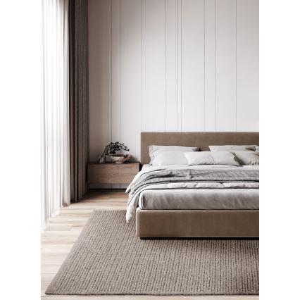 Koberec FIR WOOL 160x230 cm 2600 g/m2 béžová/přírodní