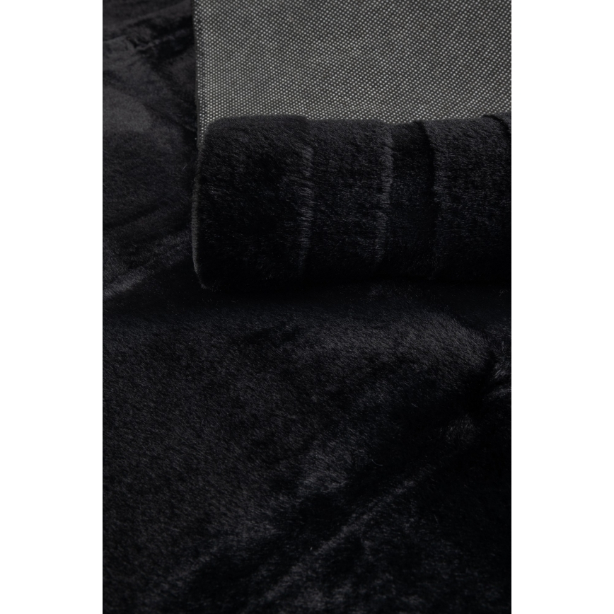 Koberec RABBIT 3D 120x170 cm černá