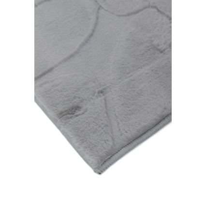 Koberec RABBIT 3D 120x170 cm světle šedá