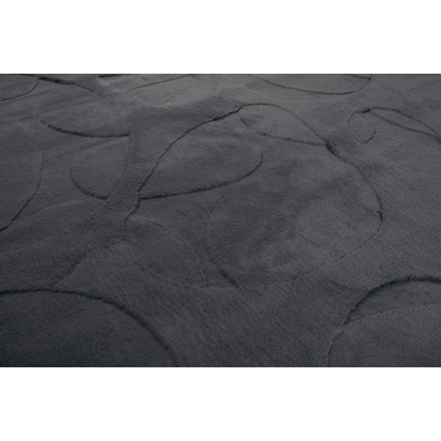 Koberec RABBIT 3D 80x150 cm antracit