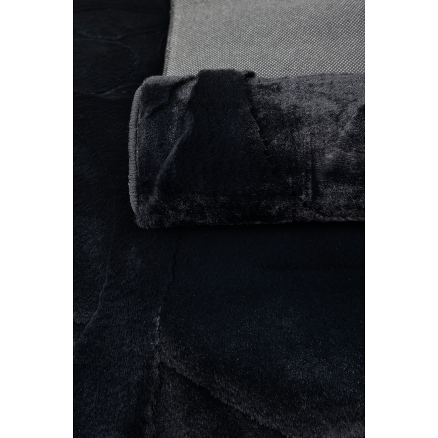 Koberec RABBIT 3D 80x150 cm černá