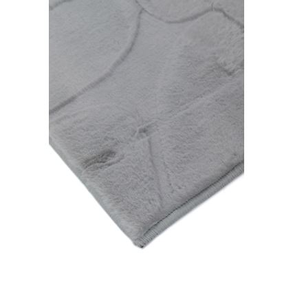 Koberec RABBIT 3D 80x150 cm světle šedá