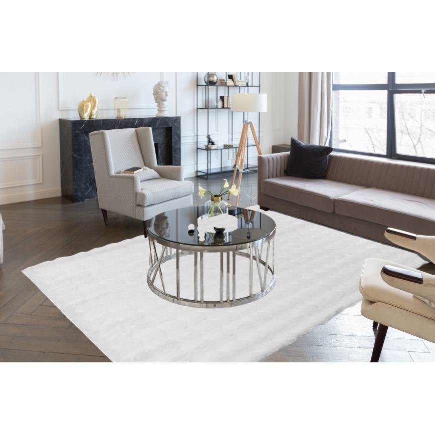 Koberec RABBIT BUBBLE 80x150 cm krémová