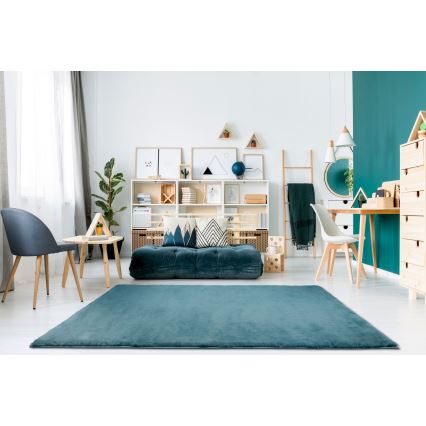 Koberec RABBIT-ROSA NEW 80x150 cm 2000g/m2 tyrkysová