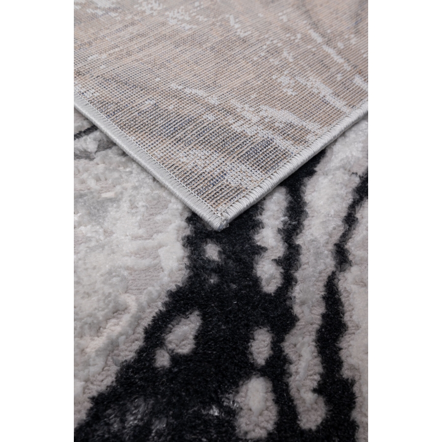 Koberec STONE 120x160 cm šedá/antracit