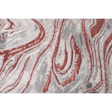Koberec STONE 80x140 cm růžová/šedá