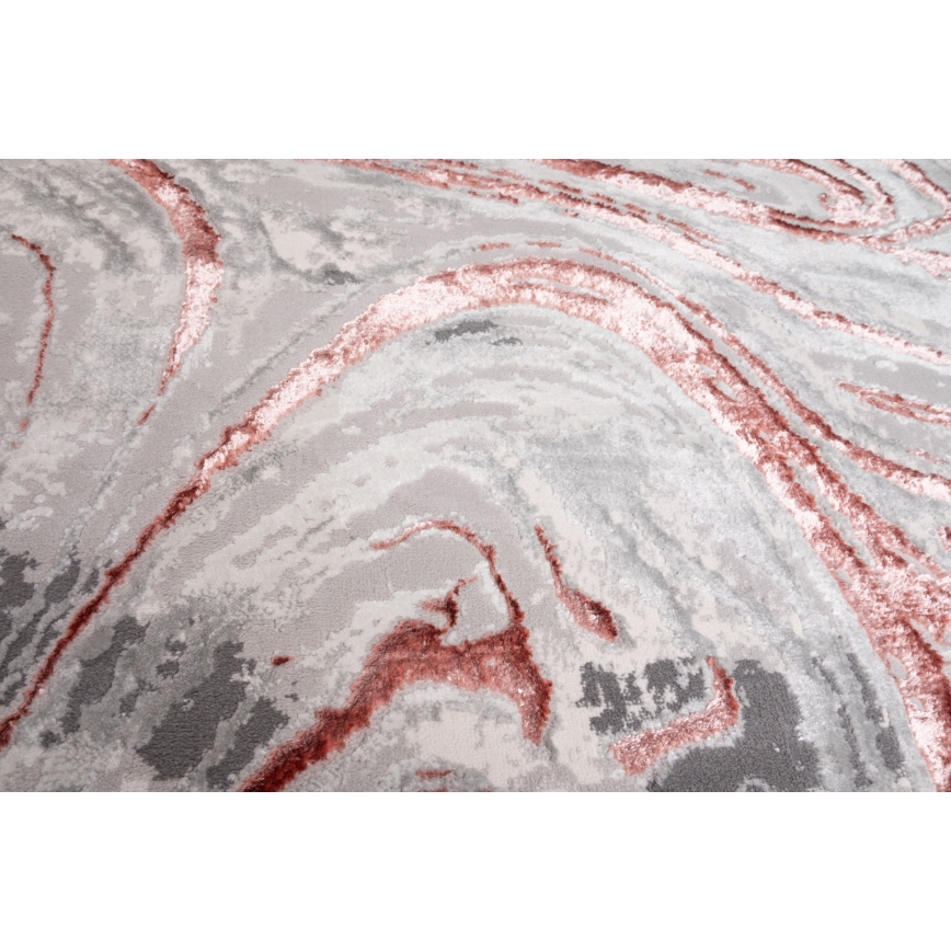 Koberec STONE 80x140 cm růžová/šedá