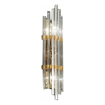 Kolarz 0342.62M.3 - Nástěnné svítidlo ONTARIO 2xE14/40W/230V 41 cm 24K zlato