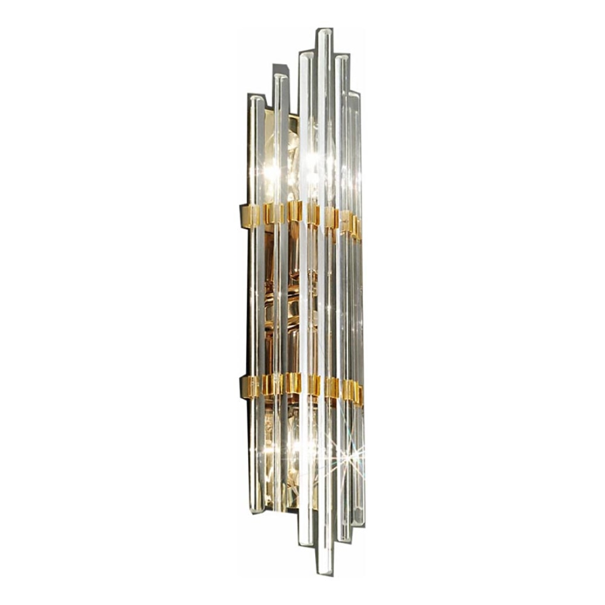Kolarz 0342.62M.3 - Nástěnné svítidlo ONTARIO 2xE14/40W/230V 41 cm 24K zlato