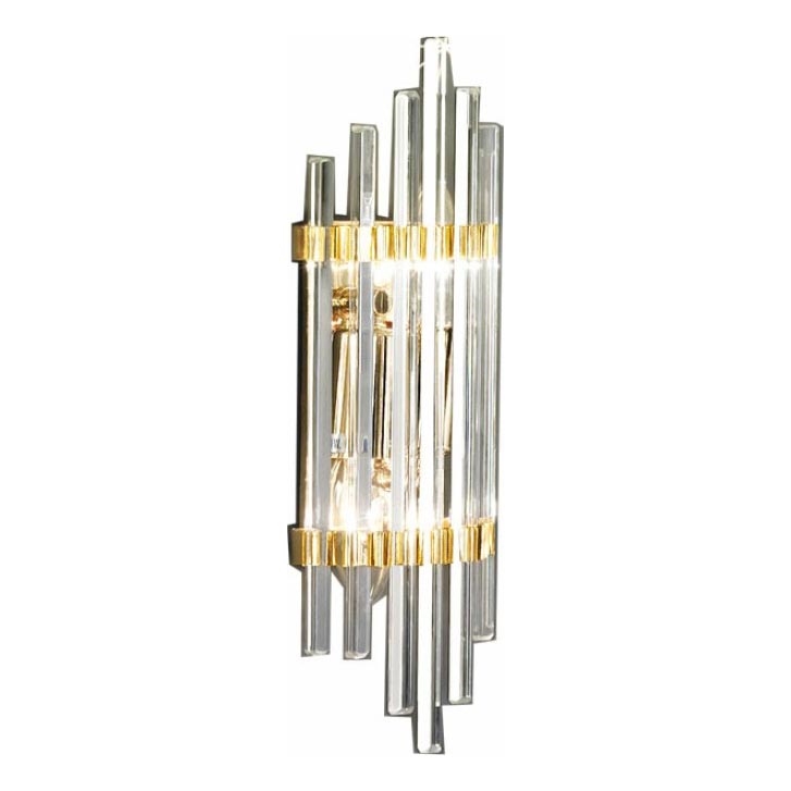 Kolarz 0342.62S.3 - Nástěnné svítidlo ONTARIO 2xE14/40W/230V 31 cm 24K zlato