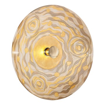 Kolarz 0415.61XL.3.Ch - Nástěnné svítidlo LUNA 1xE27/100W/230V 24K zlato