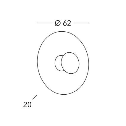 Kolarz 0415.61XL.3.Ch - Nástěnné svítidlo LUNA 1xE27/100W/230V 24K zlato