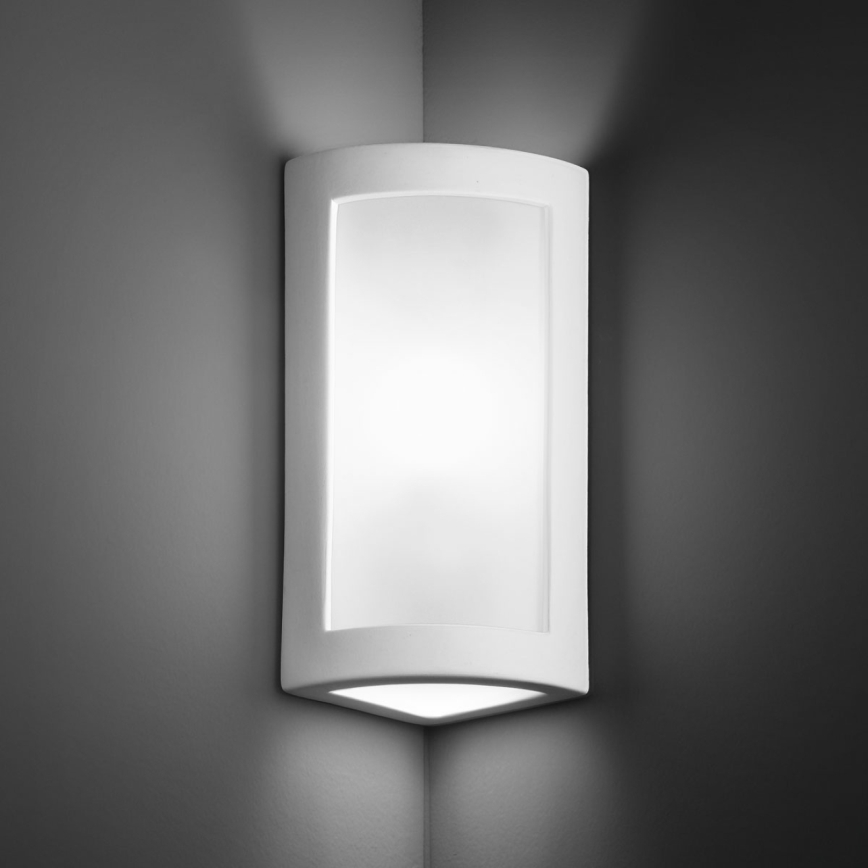 Kolarz 218.62 - Nástěnné svítidlo CASABLANCA 1xE27/60W/230V bílá