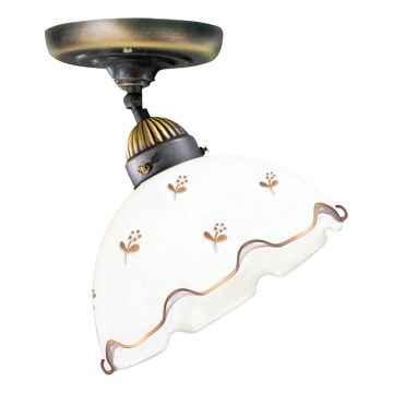 Kolarz 731.10.160 - Přisazený lustr NONNA 1xE27/75W/230V pr. 20 cm květiny rose gold