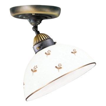 Kolarz 731.10.170 - Přisazený lustr NONNA 1xE27/75W/230V pr. 20 cm květiny rose gold