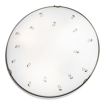 Kolarz 731.12.4.70 - Stropní svítidlo NONNA 2xE27/60W/230V pr. 40 cm zelená