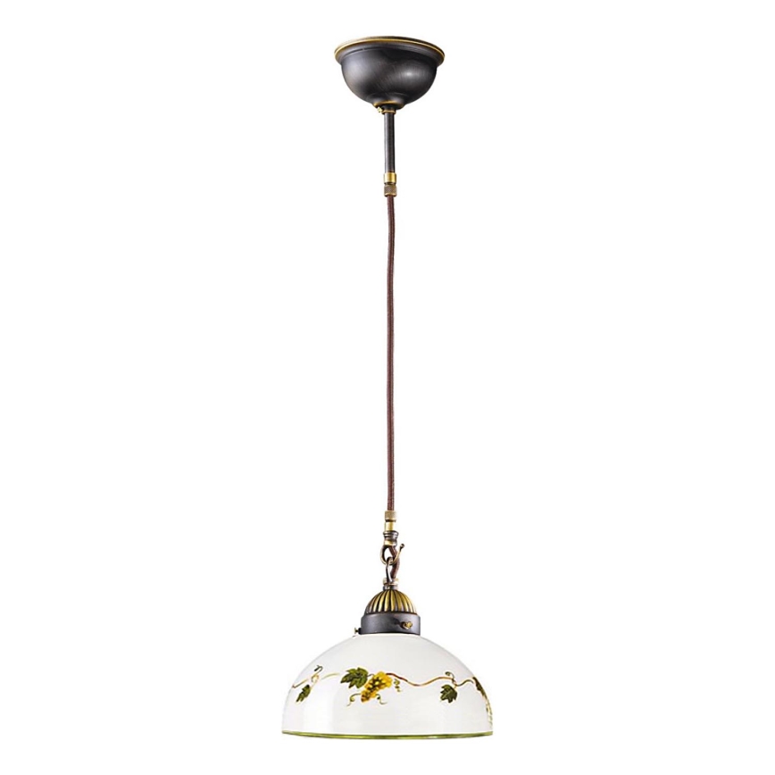 Kolarz 731.30.137 - Lustr na lanku NONNA 1xE27/75W/230V pr. 30 cm víno