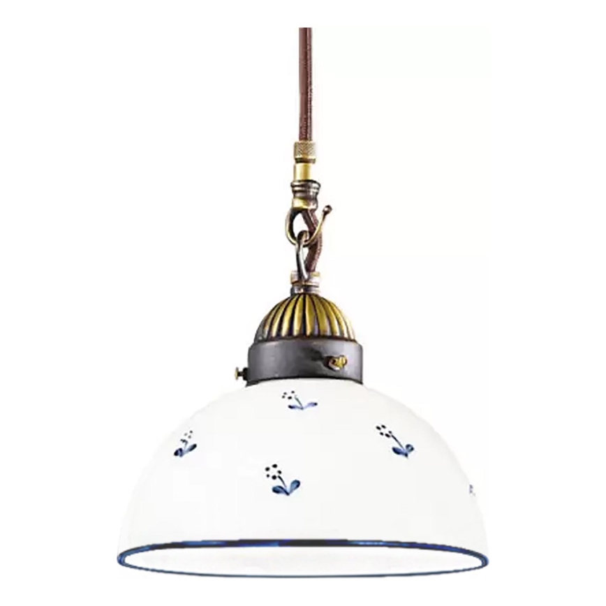 Kolarz 731.30.16 - Lustr na lanku NONNA 1xE27/75W/230V pr. 20 cm modrá