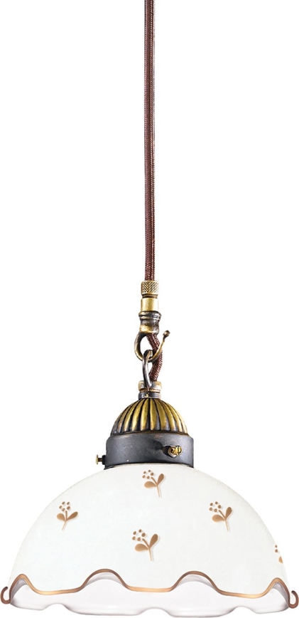 Kolarz 731.30.160 - Lustr na lanku NONNA 1xE27/75W/230V pr. 20 cm květiny rose gold