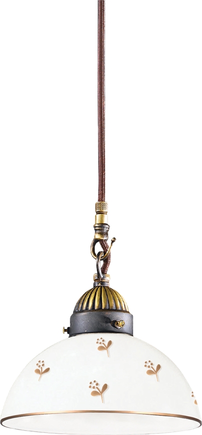 Kolarz 731.30.170 - Lustr na lanku NONNA 1xE27/75W/230V pr. 20 cm květiny rose gold