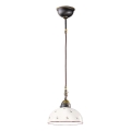 Kolarz 731.30.27 - Lustr na lanku NONNA 1xE27/75W/230V pr. 30 cm zelená