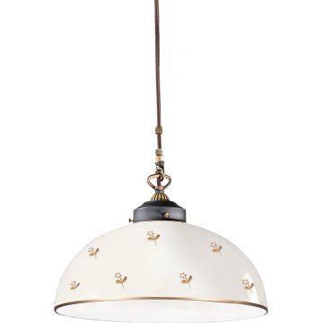 Kolarz 731.32.172 - Lustr na lanku NONNA 1xE27/75W/230V pr. 36 cm květiny rose gold