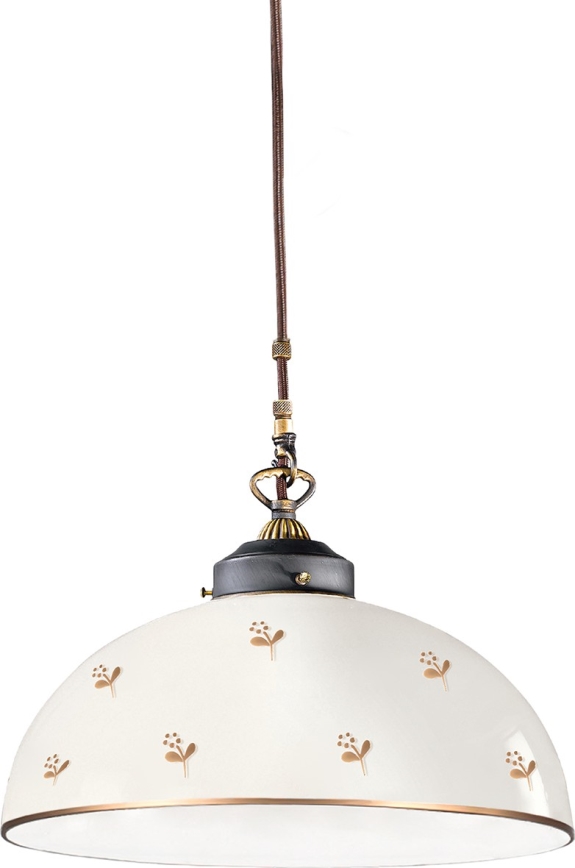 Kolarz 731.32.172 - Lustr na lanku NONNA 1xE27/75W/230V pr. 36 cm květiny rose gold