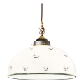 Kolarz 731.32.28 - Lustr na lanku NONNA 1xE27/75W/230V pr. 36 cm zelená
