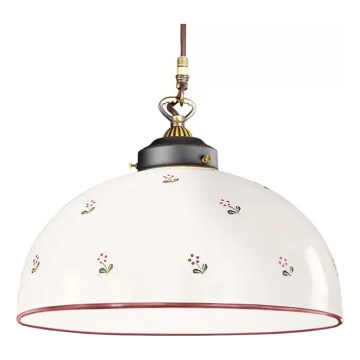 Kolarz 731.32.77 - Lustr na lanku NONNA 1xE27/75W/230V pr. 36 cm červená