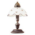 Kolarz 731.73.160 - Stolní lampa NONNA 1xE27/75W/230V květiny rose gold