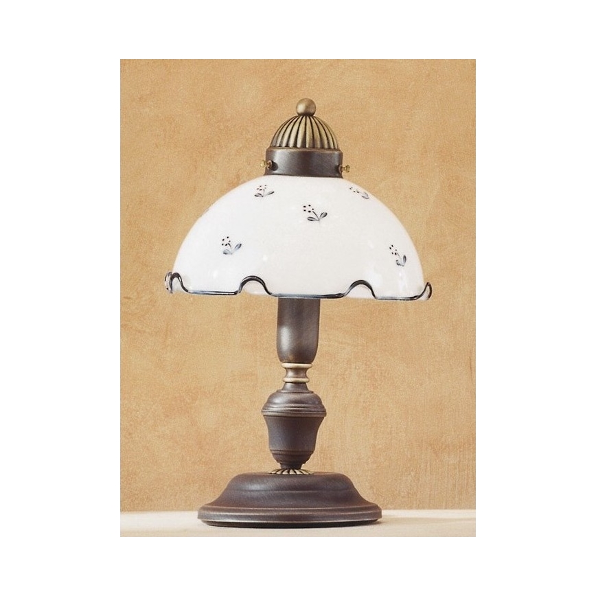 Kolarz 731.73.17 - Stolní lampa NONNA 1xE27/75W/230V modrá