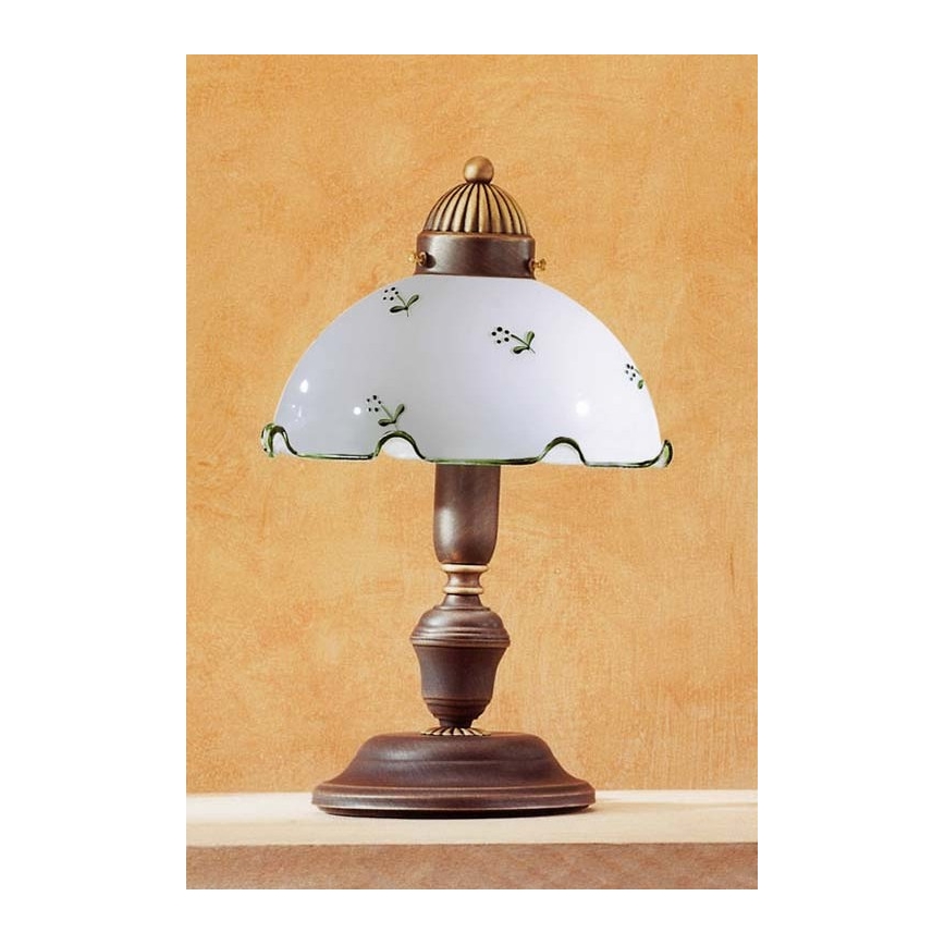 Kolarz 731.73.21 - Stolní lampa NONNA 1xE14/60W/230V zelená